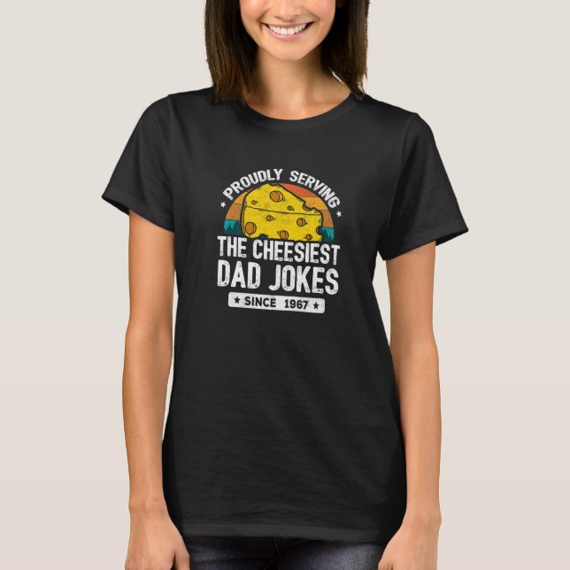 Dad Joke Puns  Dad Jokes Since 1967   Dad Joke T-Shirt (Front)