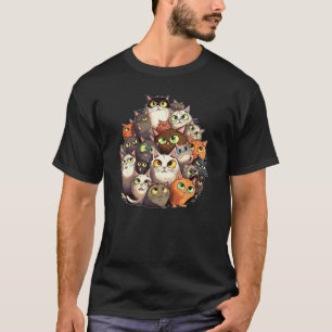 Dad Joke  What do you call a mountain of cats A me T-Shirt