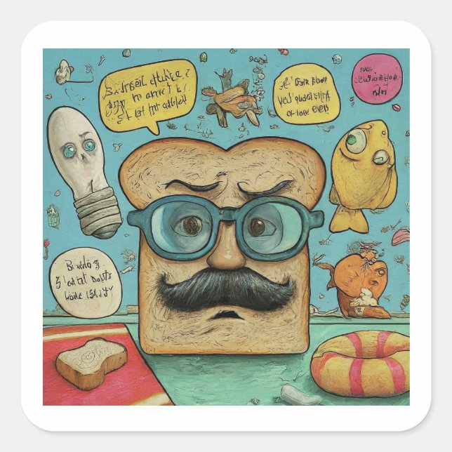 "Dad Jokes Champion" Hilarious Sticker Collection (Front)