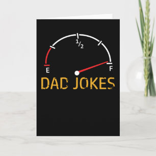 Dad Jokes Funny Card