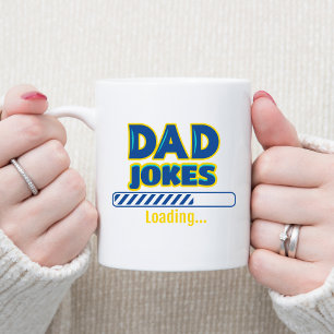 Dad Jokes Loading Coffee Mug
