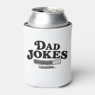 Dad Jokes Loading Father’s Day Grandpa Husband Can Cooler