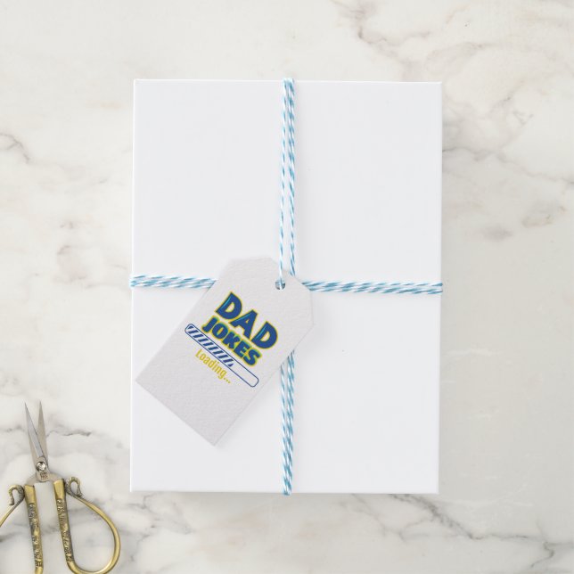 Dad Jokes Loading Gift Tags (With Twine)