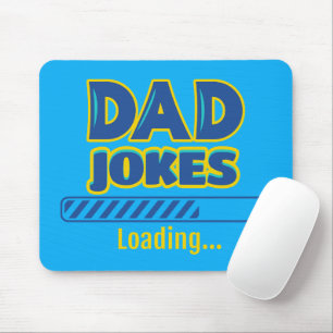 Dad Jokes Loading Mouse Mat