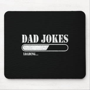 Dad Jokes Loading Premium  Mouse Mat