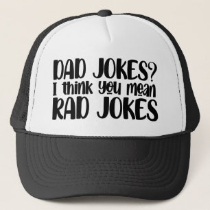 Dad Jokes Trucker Hat