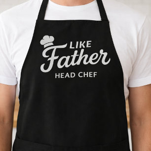 Dad & Kid Christmas Chef Apron Set