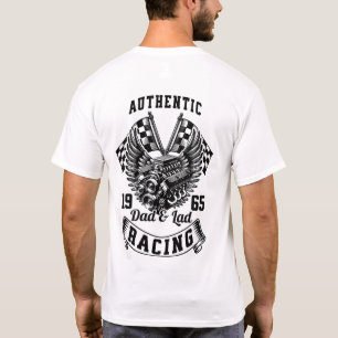 Dad & Lad Racing T-Shirt Back Print