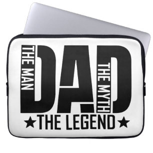 Dad Legend Man Laptop Sleeve
