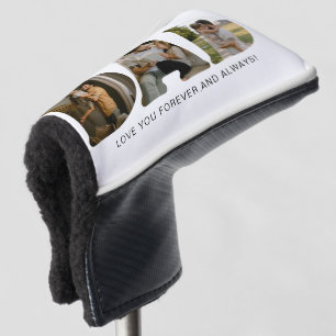DAD Letter Photo Collage Golf Head Cover