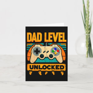 Dad Level Unlocked Father&#; s Day New Dad Card