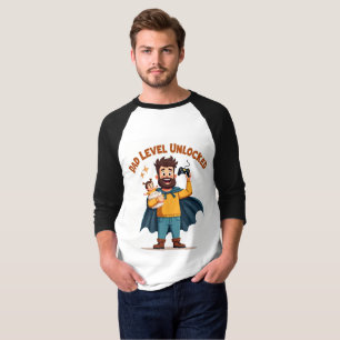 🎮 Dad Level Unlocked – Funny Gamer Dad Father’s D T-Shirt