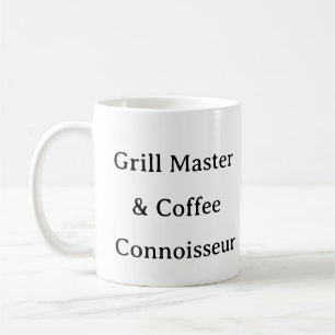 Dad Life Mug – Grill Master and Coffee Connoisseur