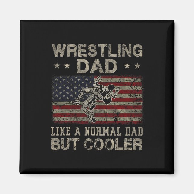 Dad Like A Normal Dad But Cooler Father's Day  Magnet (Front)