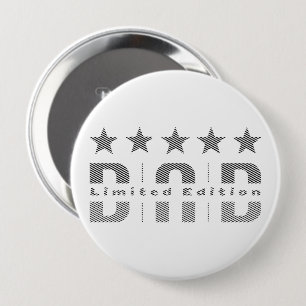Dad Limited Edition 10 Cm Round Badge