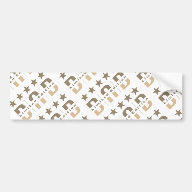 Dad Limited Edition Bumper Sticker (Front)