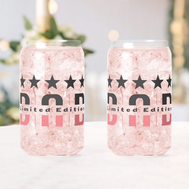 Dad Limited Edition Can Glass (Insitu (Wedding))