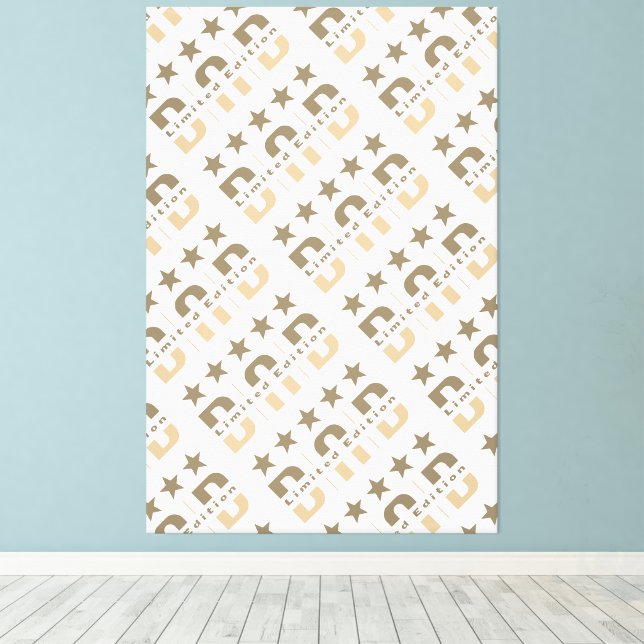 Dad Limited Edition Canvas Print (Insitu(Wood Floor))