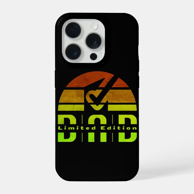Dad Limited Edition: Fatherhood as Visible Feeling iPhone Case (Back)