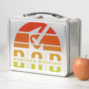 Dad Limited Edition: Fatherhood as Visible Feeling Metal Lunch Box