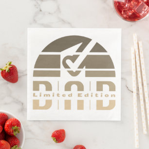 Dad Limited Edition: Fatherhood as Visible Feeling Napkin