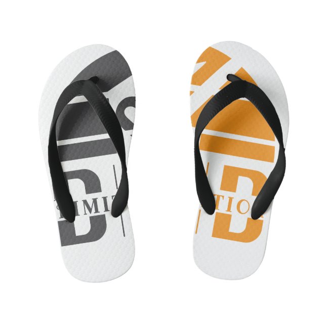 Dad Limited Edition: Father's Unconditional Love Kid's Flip Flops (Footbed)