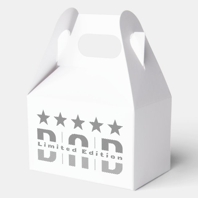 Dad Limited Edition Favour Box (Back)