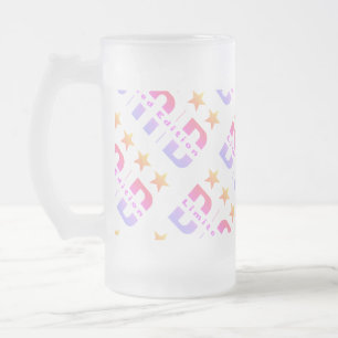 Dad Limited Edition Frosted Glass Beer Mug
