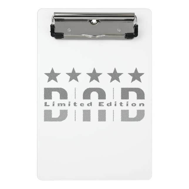 Dad Limited Edition Mini Clipboard (Front)