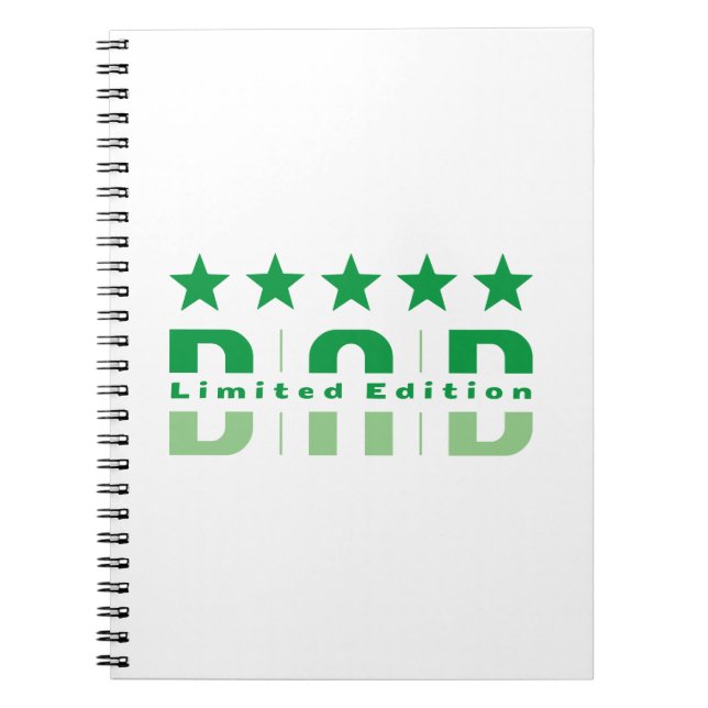 Dad Limited Edition Notebook (Front)