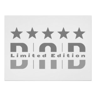 Dad Limited Edition Poster