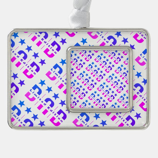 Dad Limited Edition Silver Plated Framed Ornament (Front)