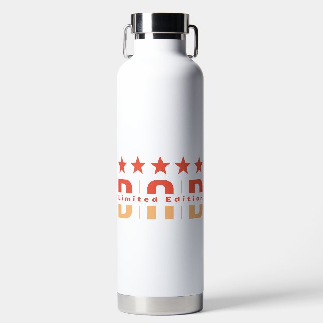 Dad Limited Edition Water Bottle (Front)