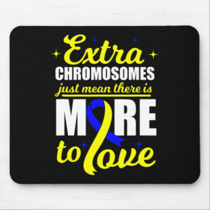 Dad Love World Down Syndrome Day Women Kids  Mouse Mat