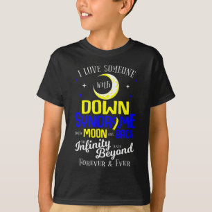 Dad Love World Down Syndrome Day Women Kids T-Shirt