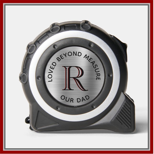  Dad Loved Beyond Measure Steel Grey Monogram 1 (Creator Uploaded)
