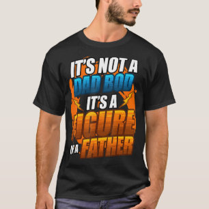 Dad Man Comedian Dad Bod Joke Father Humour Husba T-Shirt