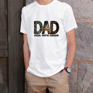 Dad Man Myth Legend  Father's Day T-Shirt