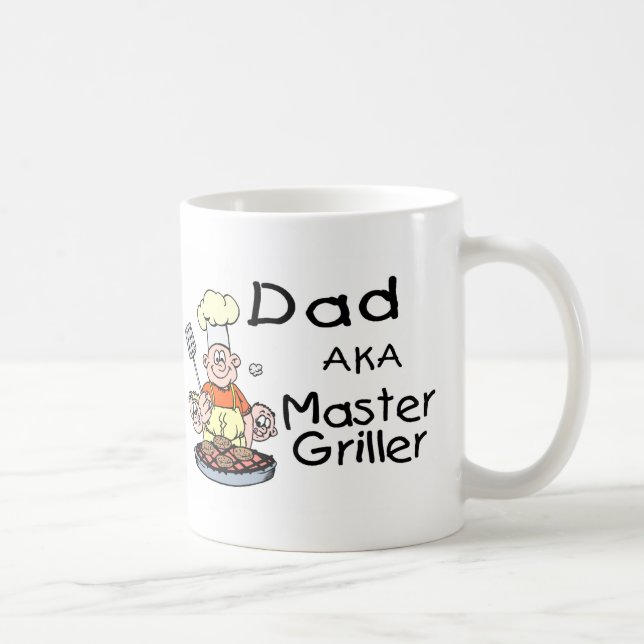 Dad Master Griller Coffee Mug (Right)