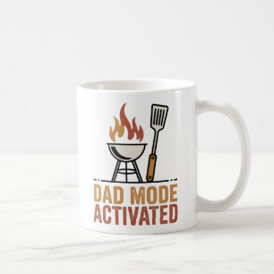 Dad Mode Activated   Fatherhood Humor Design   Coffee Mug