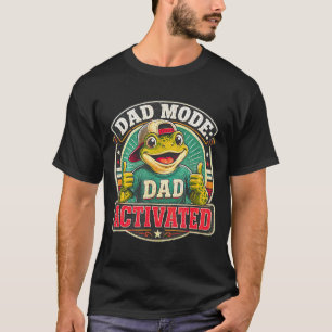 Dad Mode Activated Frog Daddy Funny New Father T-Shirt