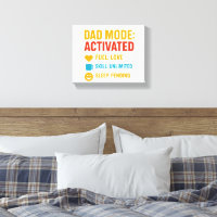 Dad Mode Activated Funny Father's Day Gift