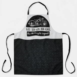 Dad Motorcycle Legend Cool Men's Father's Day Apron