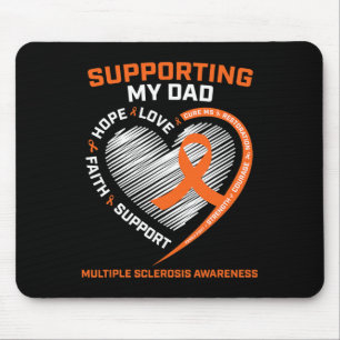 Dad Ms Dad Multiple Sclerosis Dad Ms Awareness Mouse Mat
