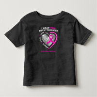 Dad Mum I Wear Pink For My Daughter Breast Cancer