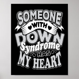 Dad Mum World Down Syndrome Day Women Kids  Poster