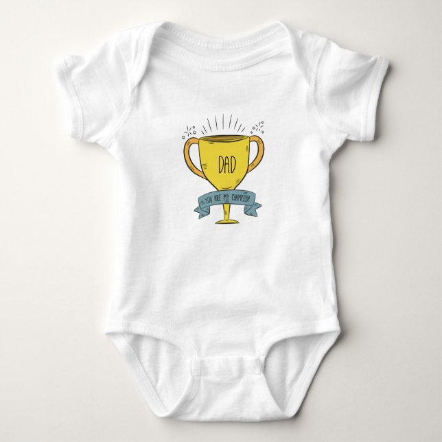 Dad My Champion Father's Day | Bodysuit (Front)