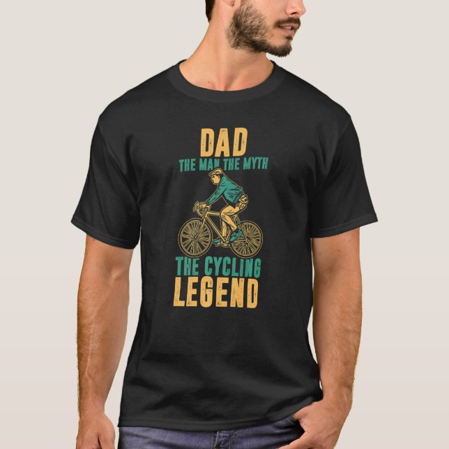 Dad Myth Cycling Bike   T-Shirt (Front)