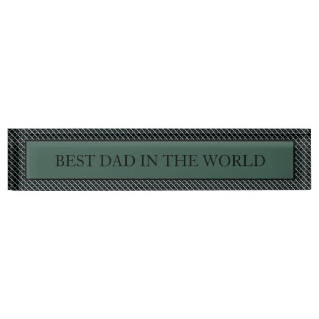 Dad  nameplate (Front)