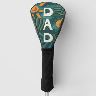 Dad - National Dad Appreciation Day Green Golf Head Cover
